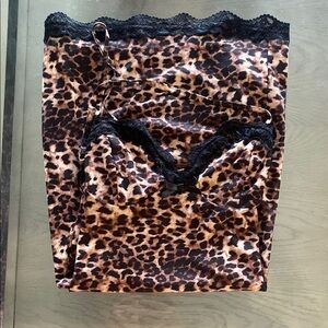 Leopard Print Mini Dress